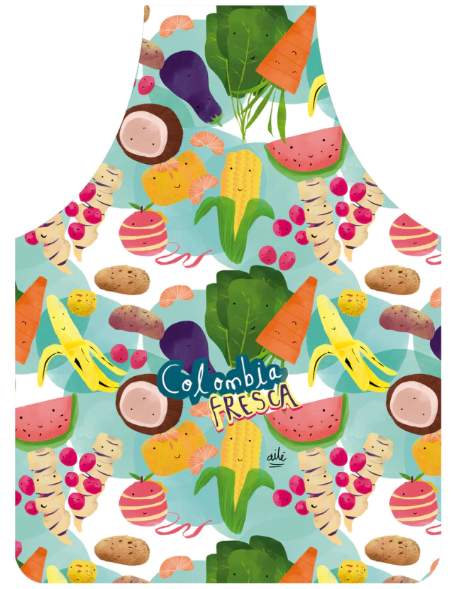 DELANTAL ECO VEGGIE