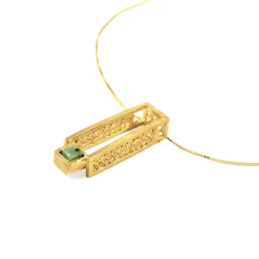 [CM51] COLLAR PUERTA ESMERALDA