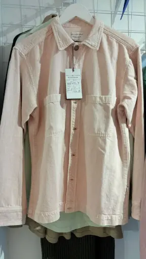 THE RECOVERED COTTON DENIM SHACKET 